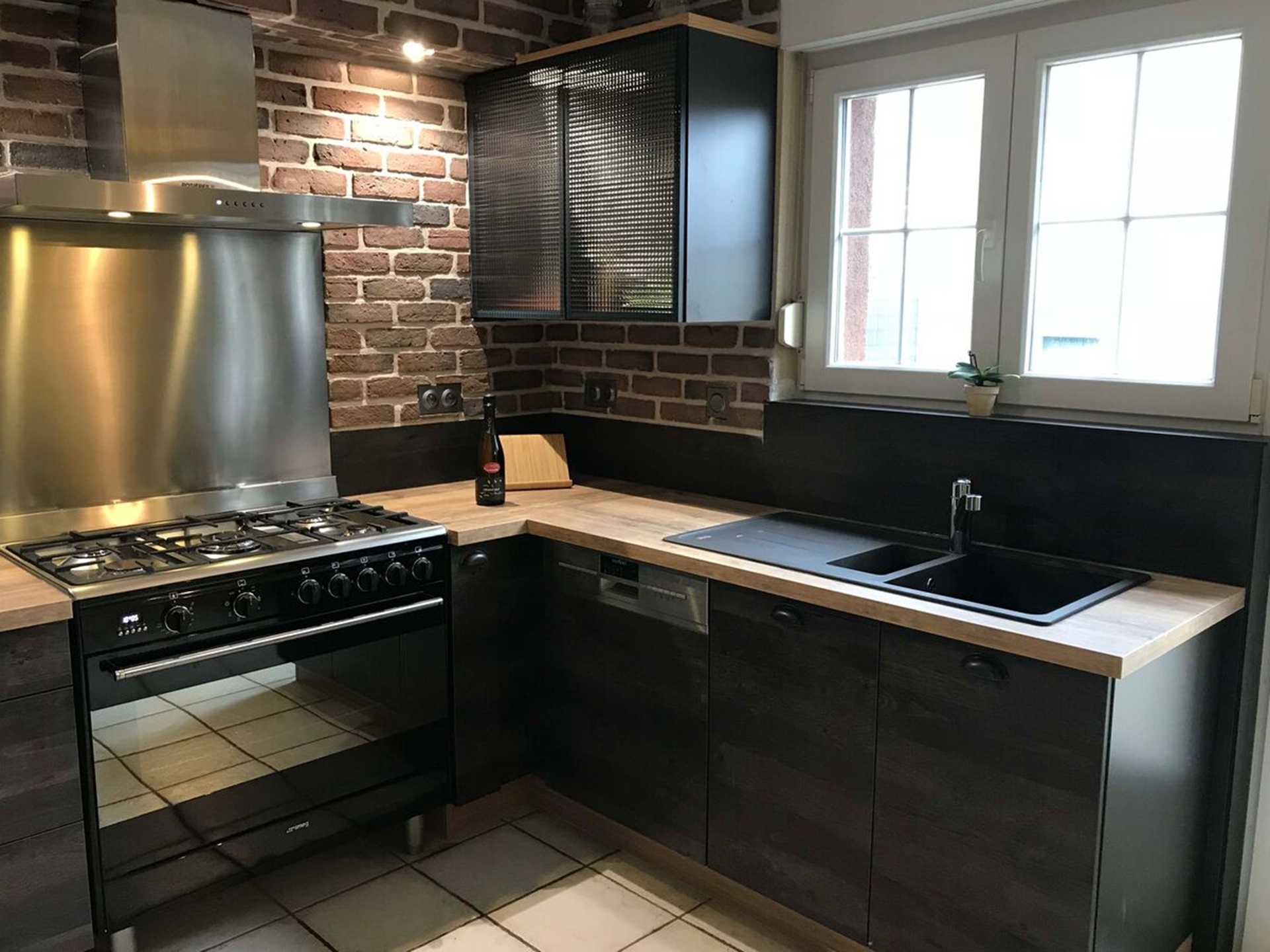 Rénovation cuisine sur mesure Trend Woody Dark