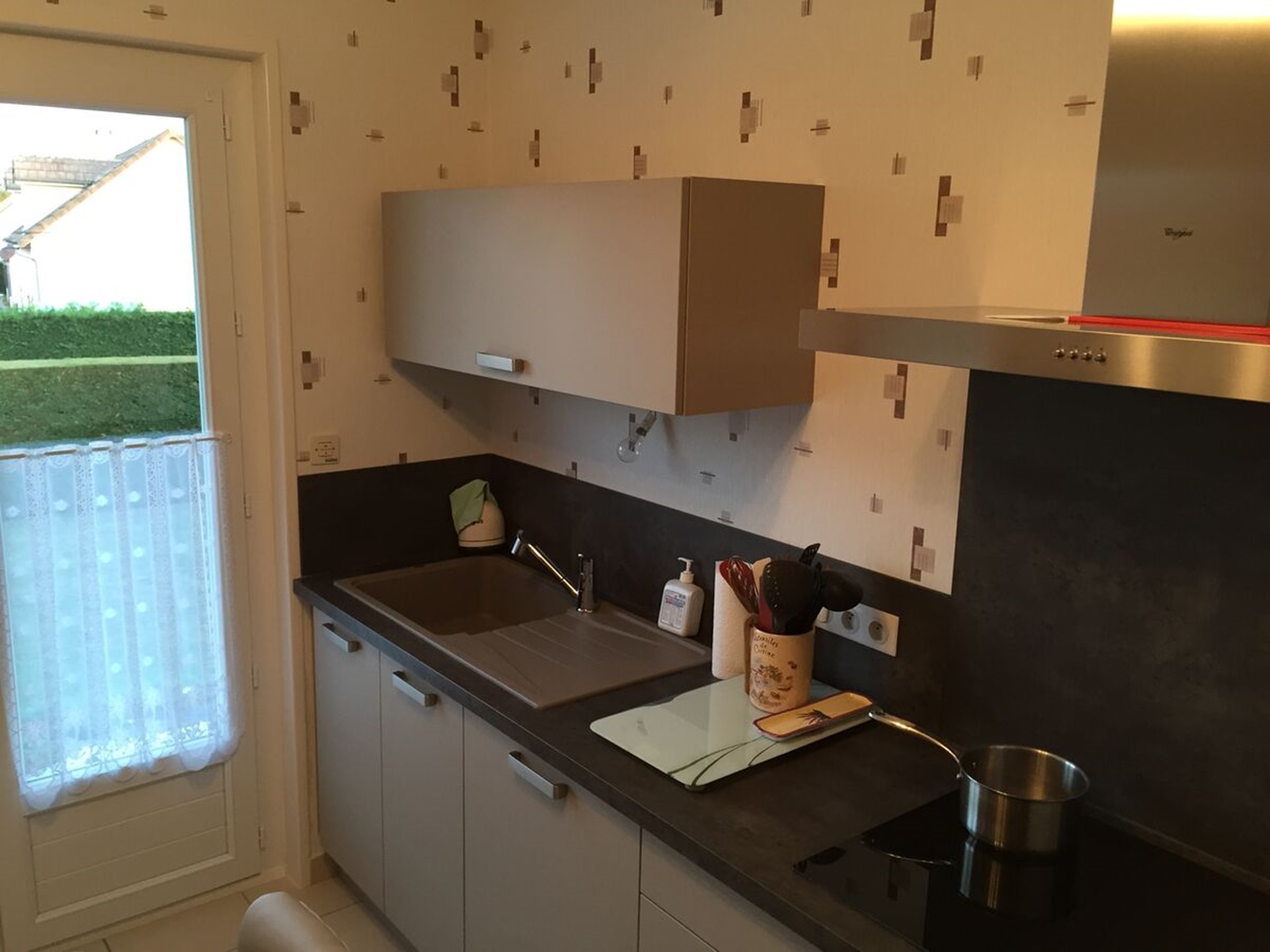 Rénovation cuisine sur mesure Trend + Gris minéral