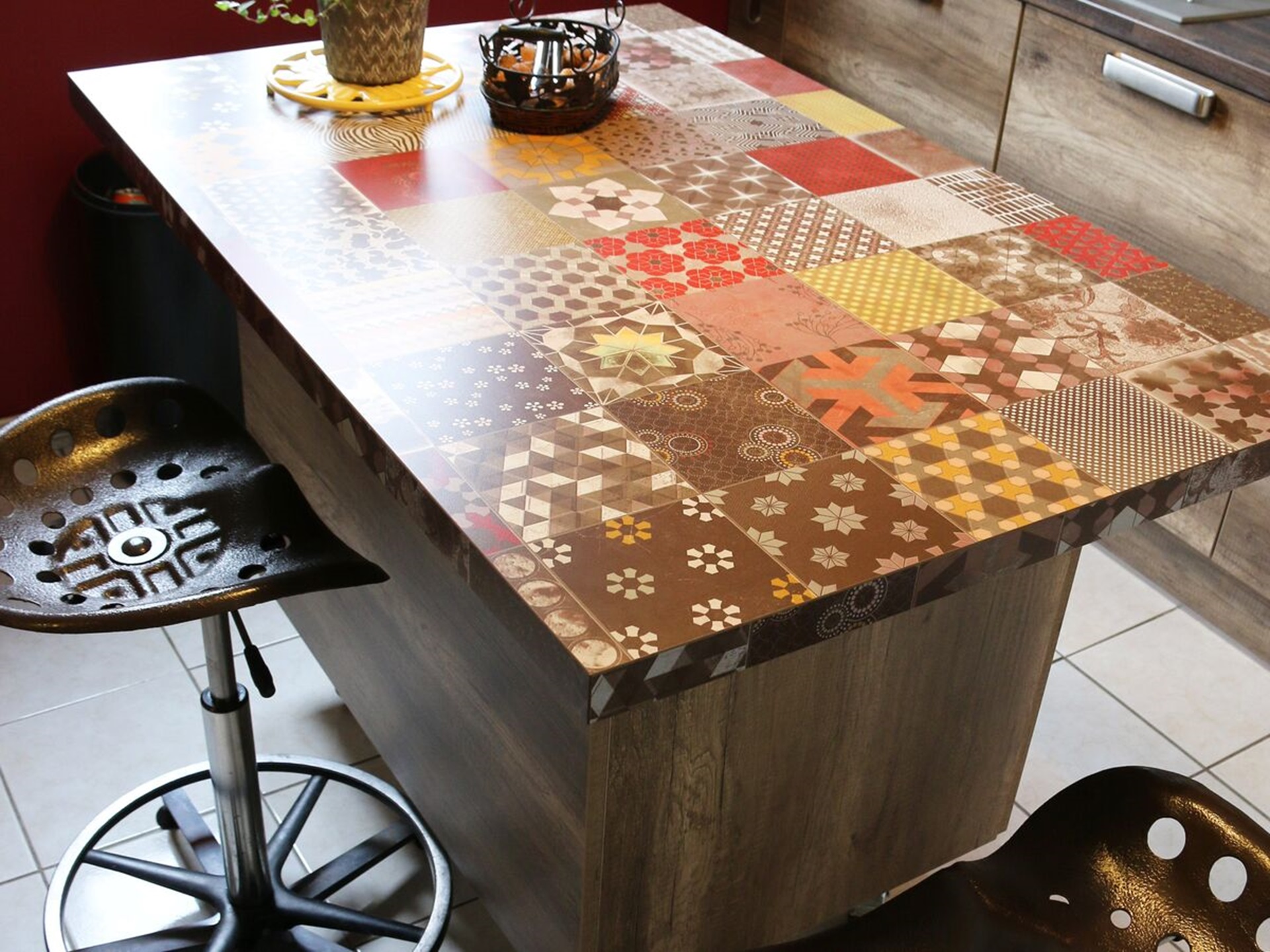 Cuisine avant-après sur mesure Vega Winoka