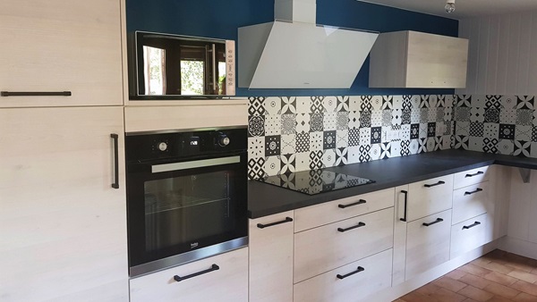 Cuisine équipée sur mesure Vega Artic Wood