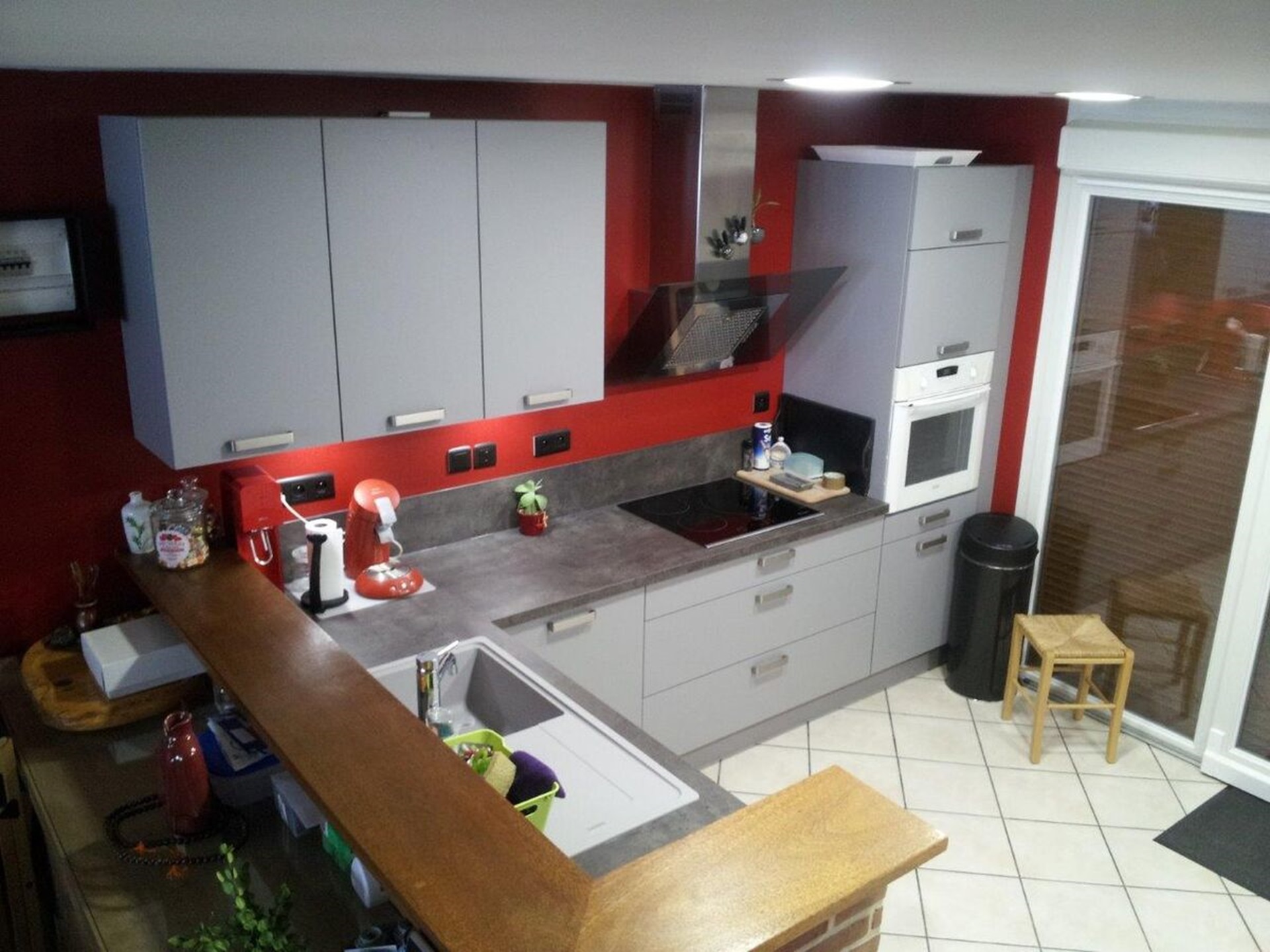 Cuisine équipée sur mesure Trend + Gris minéral