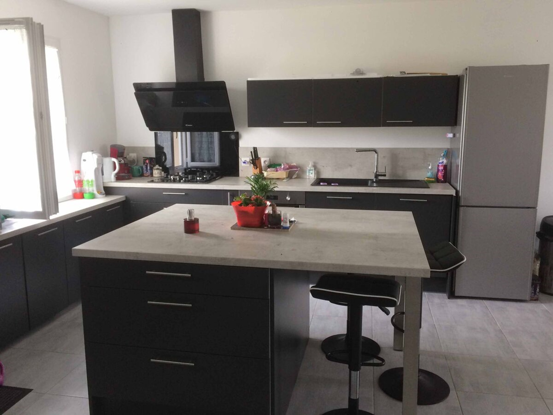 Cuisine équipée sur mesure Vega Prem'S Ombre