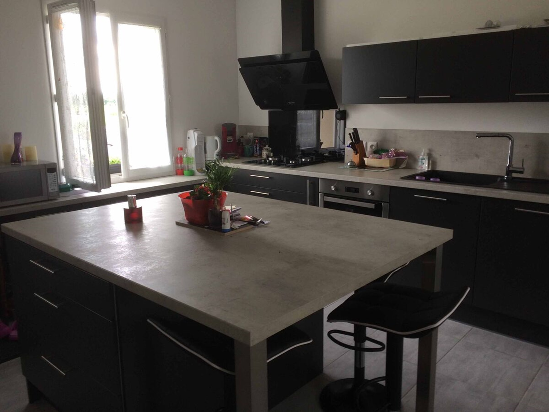 Cuisine avant-après sur mesure Vega Prem'S Ombre