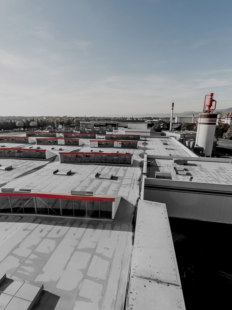 Toit d'usine Sélestat