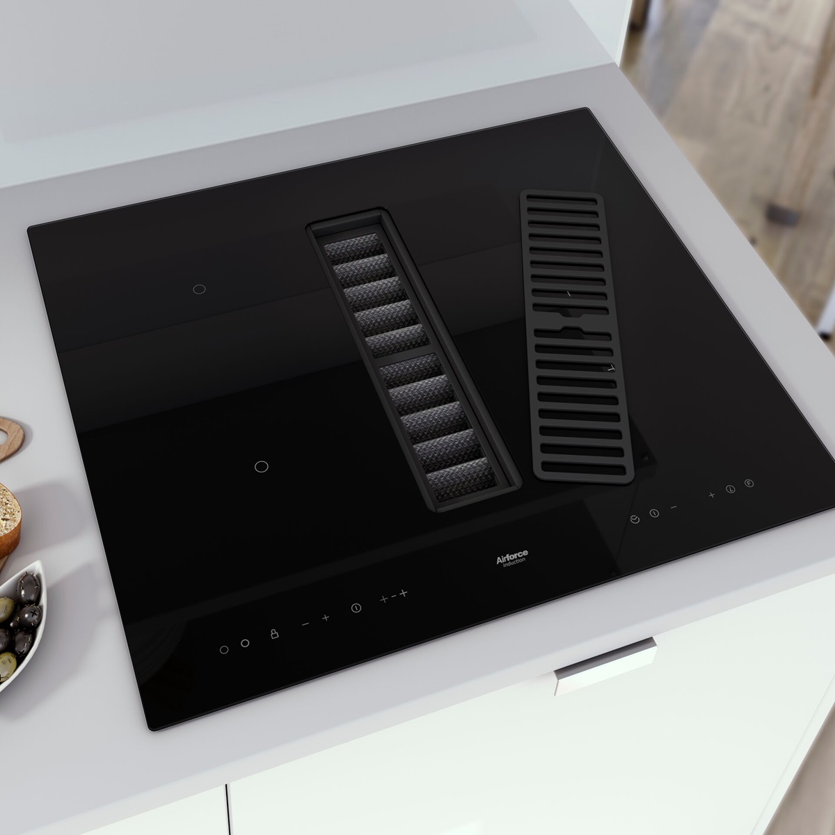 Plaque à induction aspirante Airforce