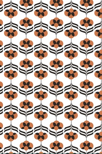 Façade Pimp Retro flowers