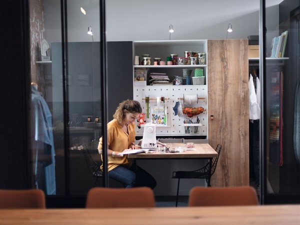 PLACARD Hipster wood et ombre