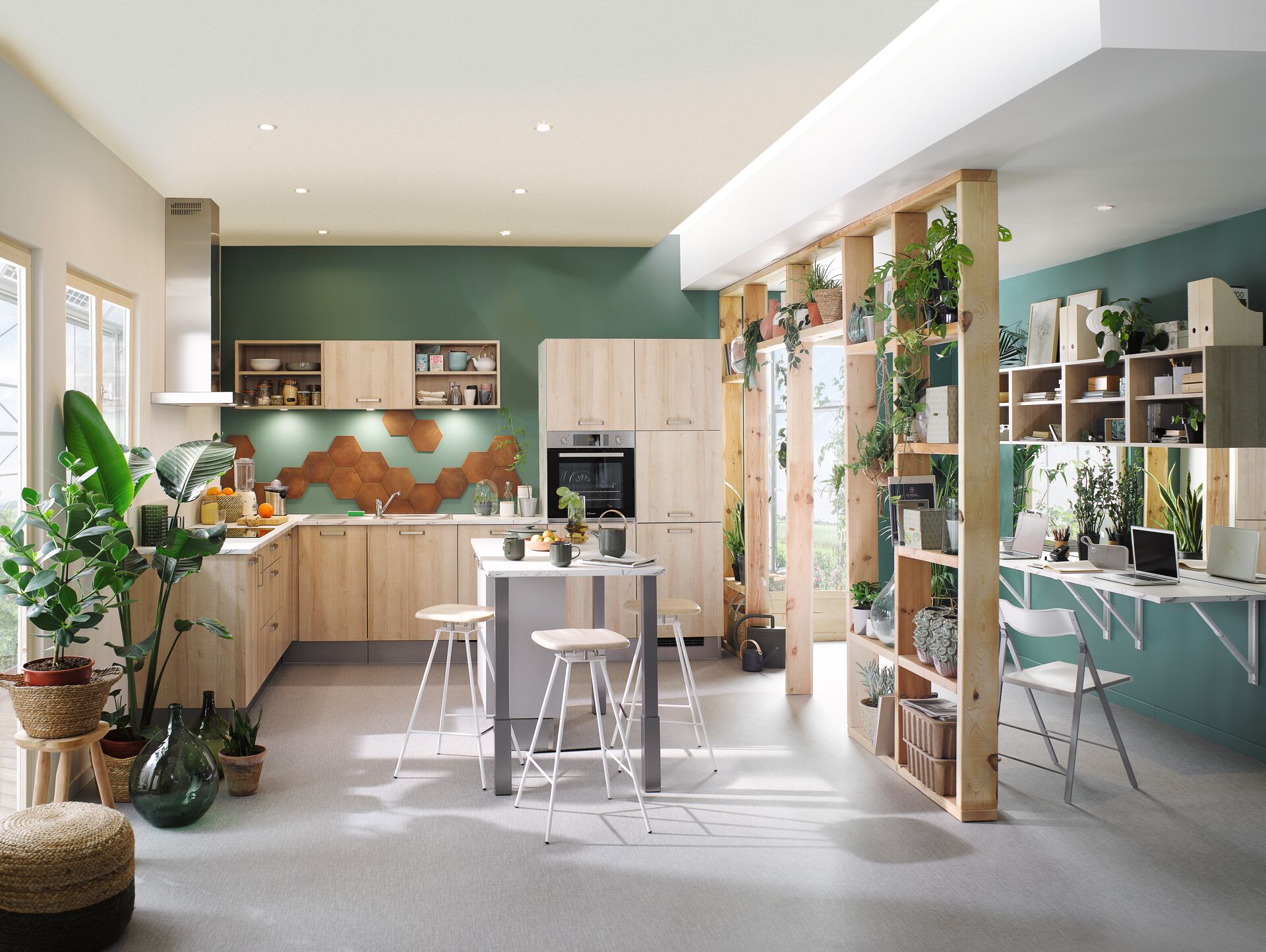 Cuisine equipee Cuisinella Play Darwin