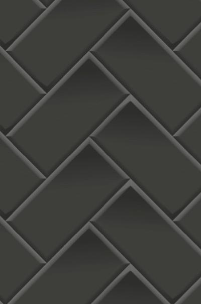 Carreaux de métro noirs